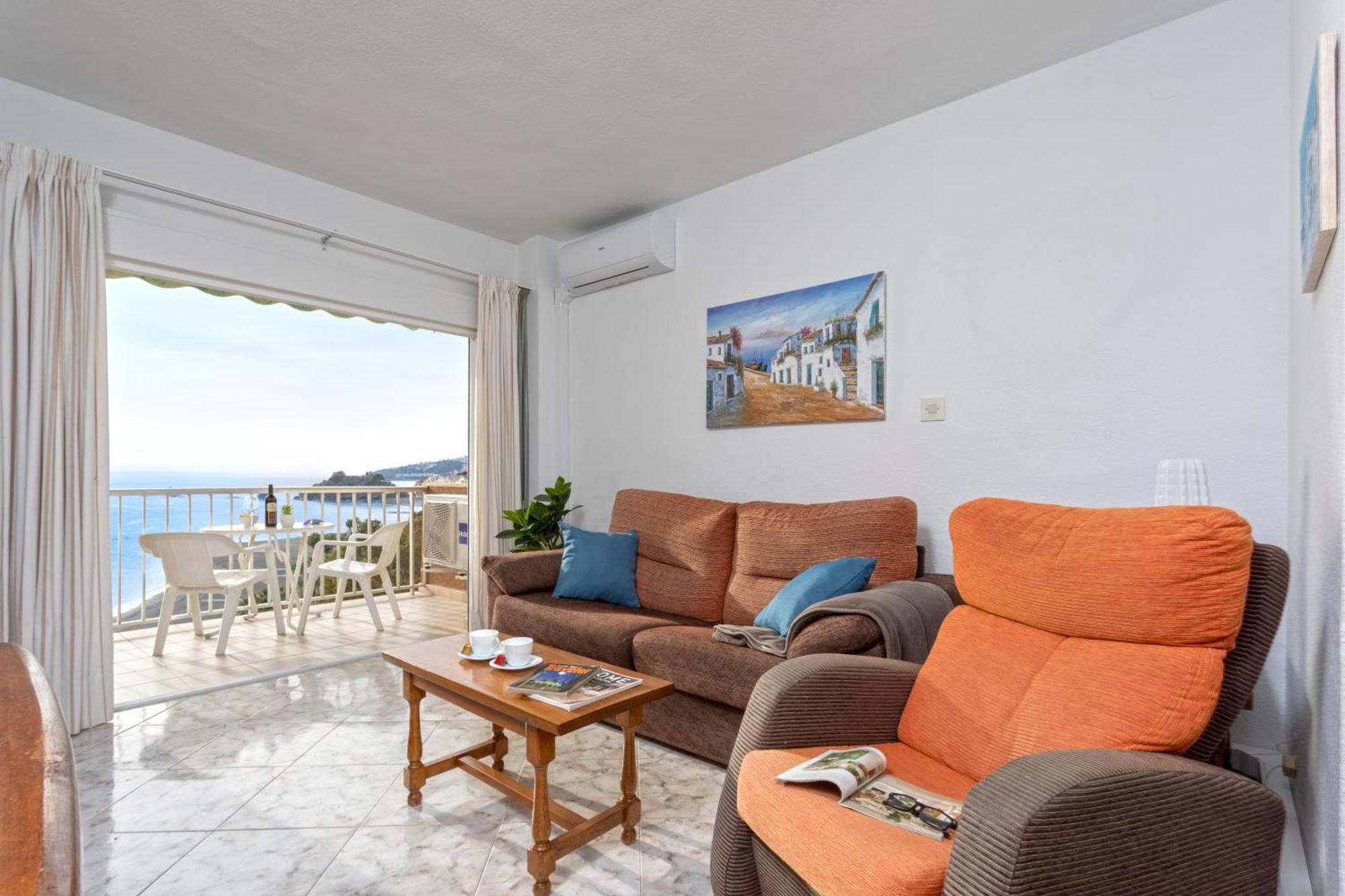 1003 - Seafront Apartment On El Paseo - Air Conditionning - Wi-Fi - Smart Tv Almuñécar Kültér fotó